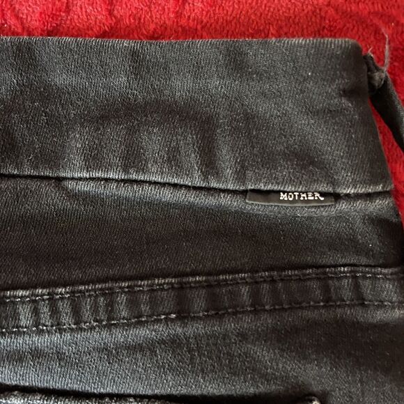 MOTHER Looker Ankle Fray Guilty As Sin Jean Size 27 - Picture 11 of 11